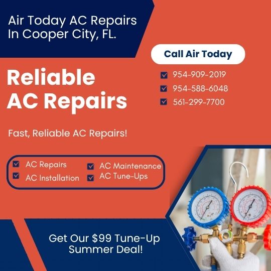 Fast AC Repair Services in Cooper City, FL