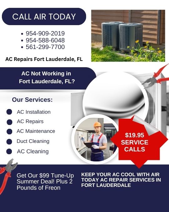 AC Repairs Fort Lauderdale Air Today | AC Installations
